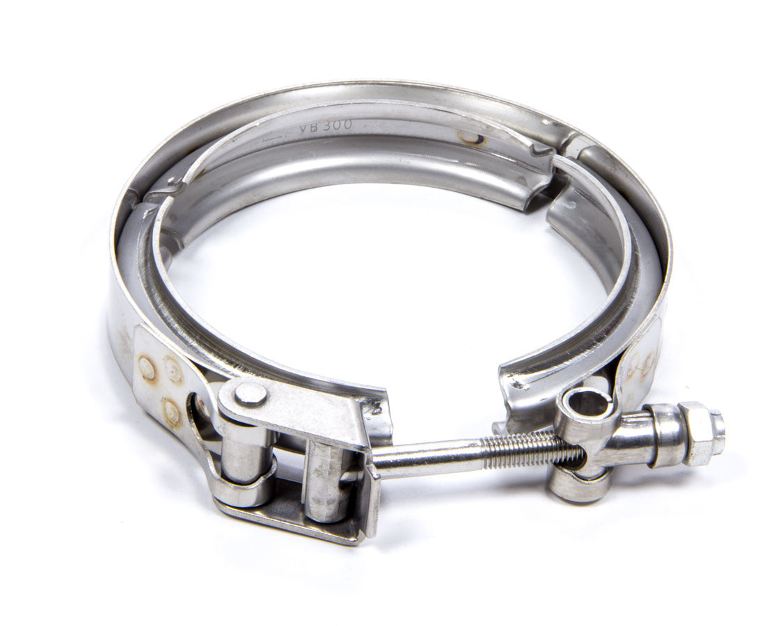 Vibrant Performance 1491C Stainless Steel 3-Inch V-Band Clamp with Natural Finish