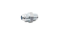 Vibrant Performance VIB16425 -6AN Male to 1/2-20 Inverted Flare Fitting, Steel, Zinc Plated