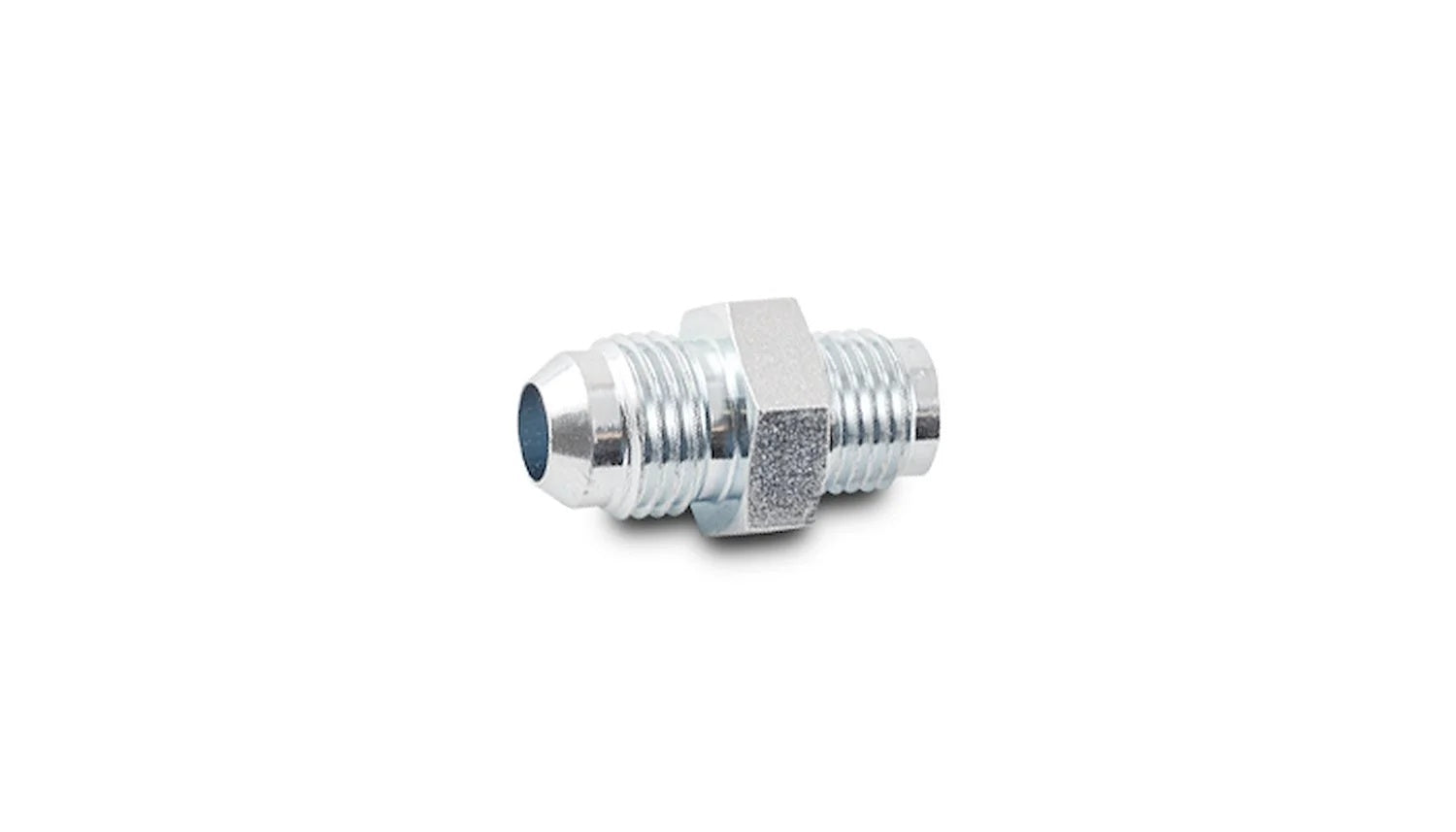 Vibrant Performance VIB16425 -6AN Male to 1/2-20 Inverted Flare Fitting, Steel, Zinc Plated