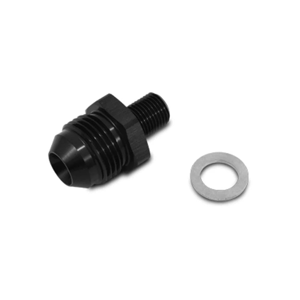 Vibrant Performance VIB16610 -4AN Male to M16x1.5 Male Adapter Fitting Aluminum Black Anodized