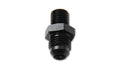Vibrant Performance AN to M20 x 1.5 Fitting - 8AN Male to 20mm x 1.50 Male Aluminum Black Anodized Adapter
