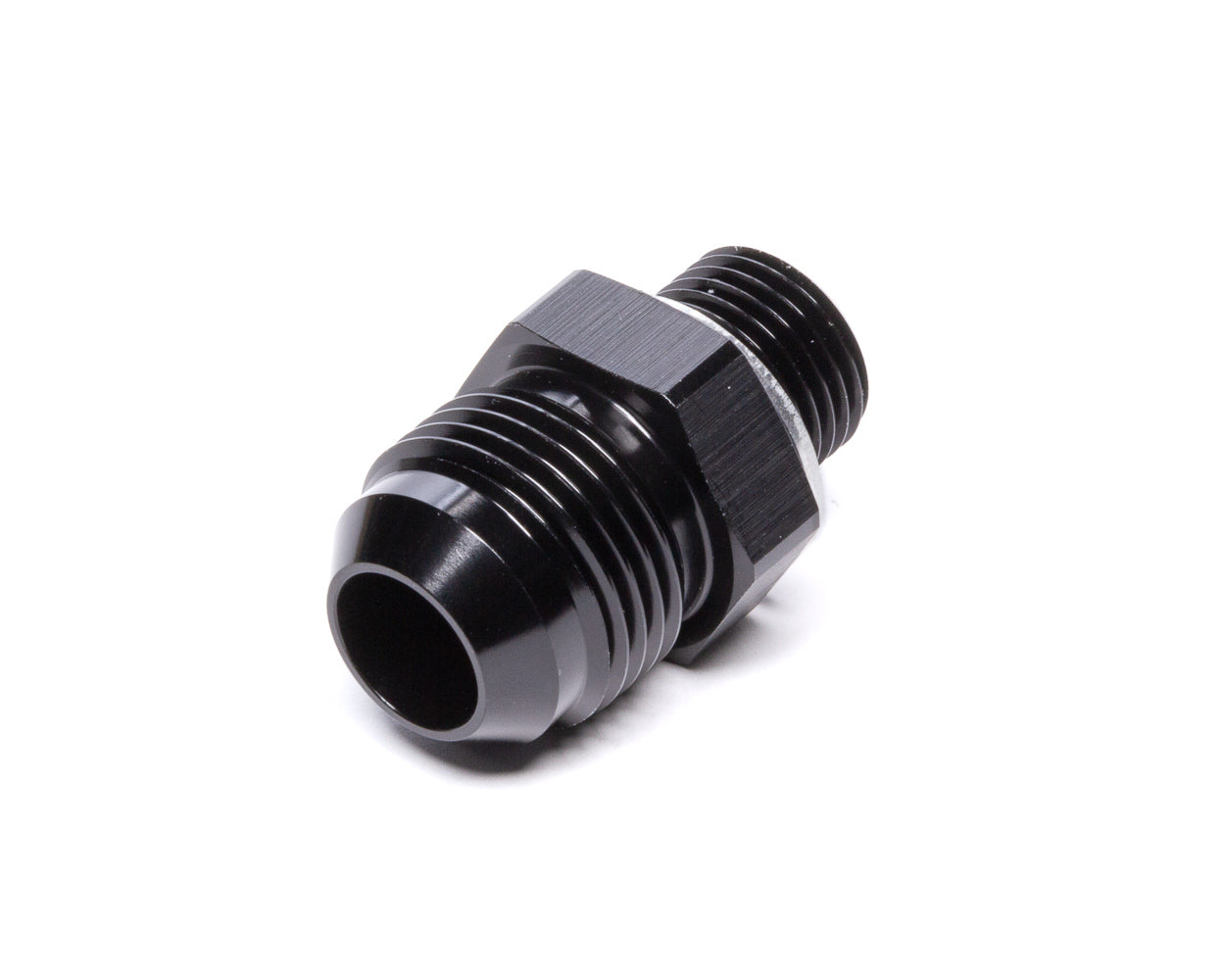 Vibrant Performance 16634 -10AN to 16mm x 1.50 Male Straight Adapter Aluminum Black Anodized