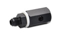 Vibrant Performance 16720 Roll Over Valve with 10AN Male Outlet and Bulkhead Fitting, Aluminum Black Anodized