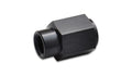 Vibrant Performance LS Engine Fuel Pressure Adapter Fitting 4AN Female to 1/8 Inch NPT Female Aluminum Black Anodized