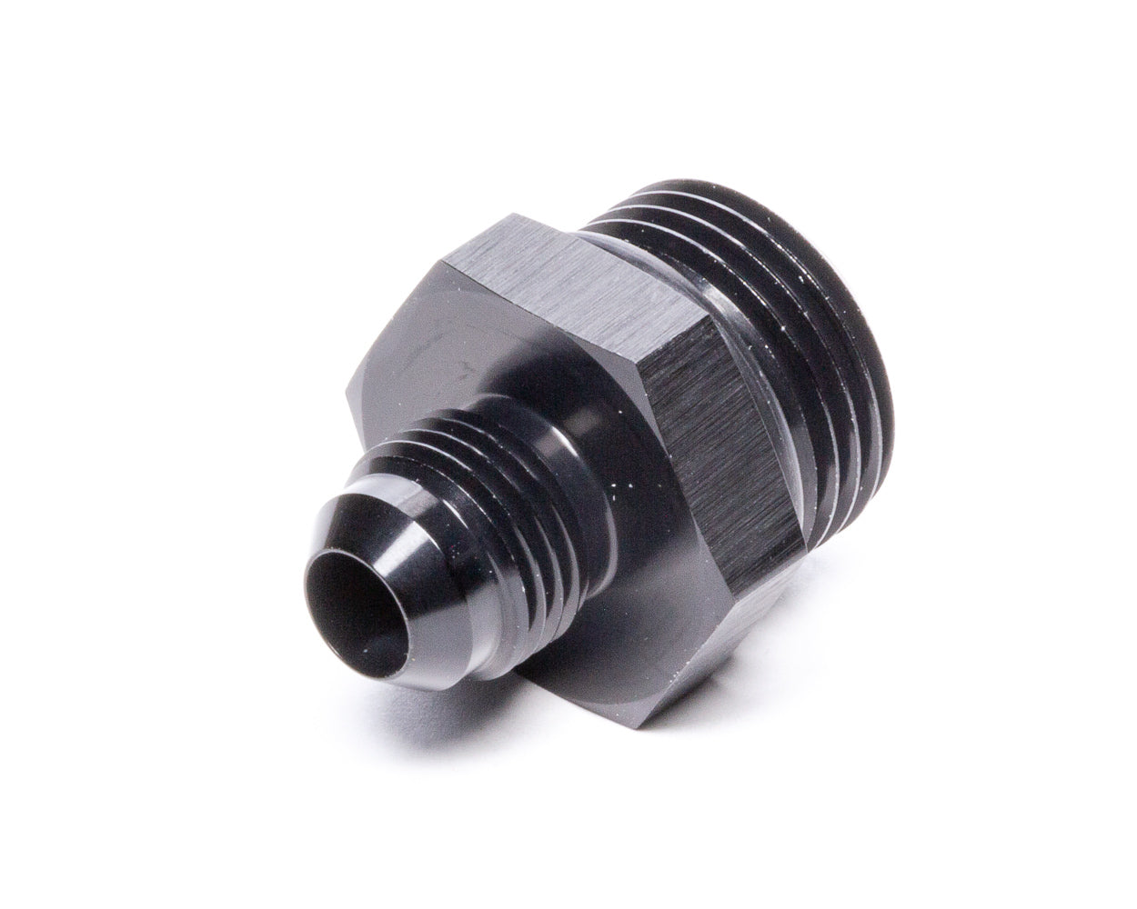 Vibrant Performance VIB16828 - 6AN Flare to 10AN O-Ring Male Adapter, Aluminum, Black Anodized