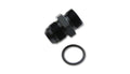 Vibrant Performance 16845 -16AN Flare to 16AN O-Ring Adapter, Aluminum Black Anodized