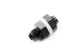 Vibrant Performance - Part Number 16892 - -6AN Fuel Cell Bulkhead Adapter Fitting with PTFE Gaskets, Aluminum, Black Anodized