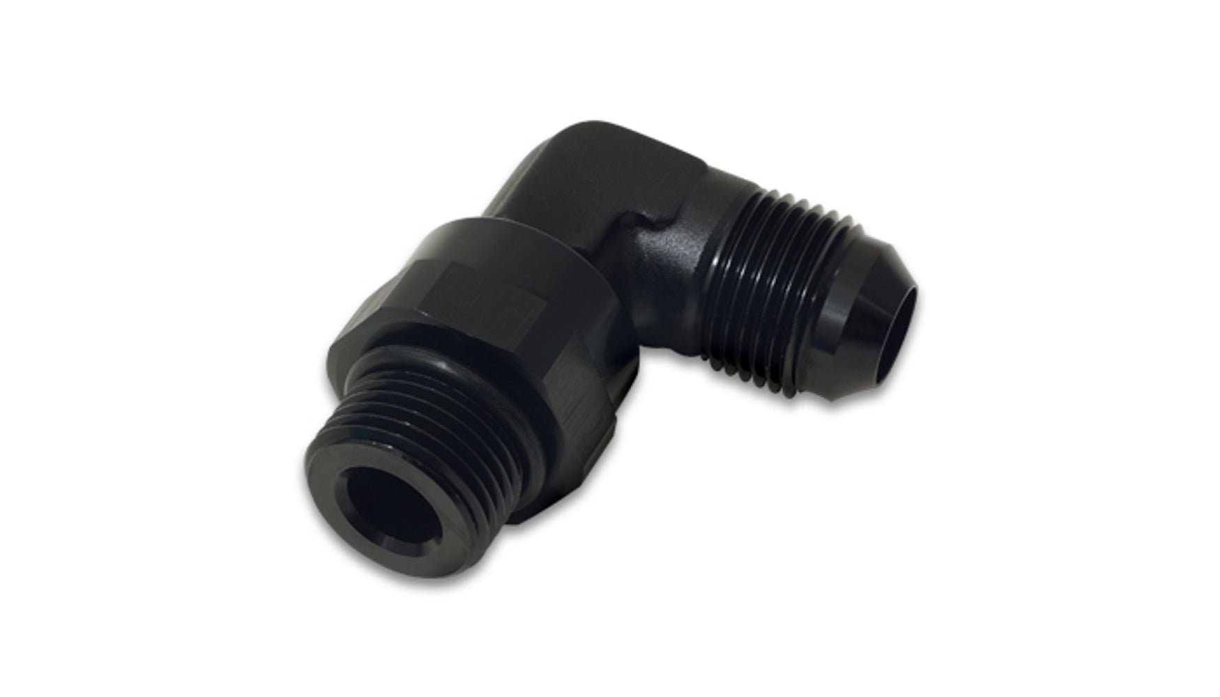 Vibrant Performance 16965 90 Degree Male -8 AN to Male Straight Aluminum Fitting