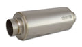 Vibrant Performance Resonator 17527 Titanium Bottle Style, 2.5 Inch Inlet and Outlet, 16 Inch Length