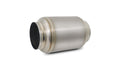 Vibrant Performance Race Muffler 17630 with 3-Inch Inlet and Outlet, 4.25-Inch Diameter, 7-Inch Length, Titanium Finish