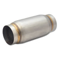 Vibrant Performance Stainless Steel Race Muffler 3-Inch Inlet and Outlet, 9 Inch Length