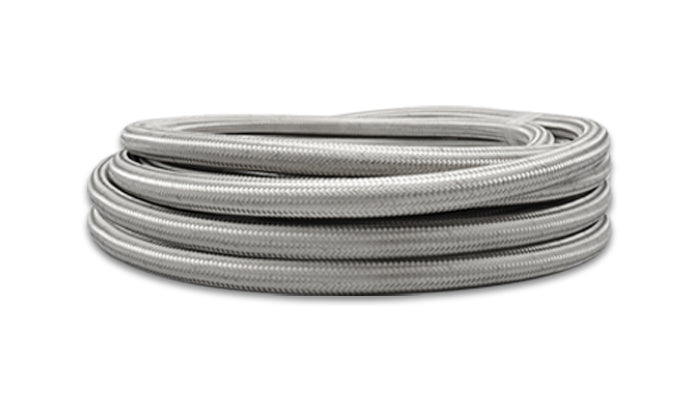 Vibrant Performance 18430 PTFE Lined Braided Stainless Steel Hose, 10 AN, 20 Feet