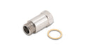 Vibrant Performance VIB19021 Thread-On Sensor Bung Adapter 18mm x 1.50 Male to Female Stainless Steel