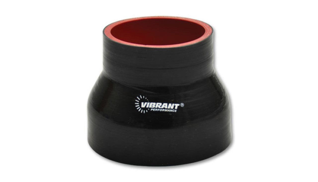 Vibrant Performance VIB19736 Silicone Reducer Coupler, 3-1/2 Inch Outlet, 3 Inch Inlet, 0.200 Inch Thick Wall