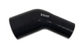 Vibrant Performance 19773 45 Degree Silicone Transition Hose, 3.5 Inch to 4 Inch I.D., Black