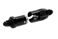 Vibrant Performance VIB20804 Quick Release Fitting with Viton Seal, 4 AN Male Aluminum Black Anodized