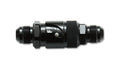 Vibrant Performance 20808 Quick Release Fitting with Viton Seal for -8 AN Male Aluminum Black Anodized Kit