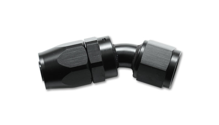 Vibrant Performance 21304 30 Degree Hose End Fitting for -4 AN Hose, Aluminum Black Anodized