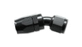 Vibrant Performance 21312 30 Degree Hose End Fitting for -12 AN Hose, Aluminum Black Anodized