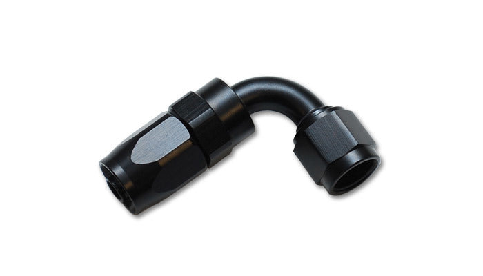 Vibrant Performance 21904 90 Degree AN Hose End Fitting Aluminum Black Anodized