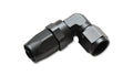 Vibrant Performance 21996 90 Degree Forged Aluminum Hose End Fitting for 16 AN Hose, Black Anodized