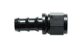 Vibrant Performance 22004 Straight Push-On Hose End Fitting for 4AN Hose Barb, Aluminum Black Anodized