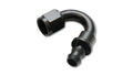 Vibrant Performance VIB22506 -6AN Push-On Hose End Fitting with 150 Degree Angle and Aluminum Construction