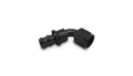 Vibrant Performance 22608 Push-On 60 Degree Hose End Elbow Fitting -8 AN Aluminum Black Anodized