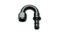 Vibrant Performance VIB22806 -6AN Push-On 180 Degree Hose End Fitting for Aluminum Hoses