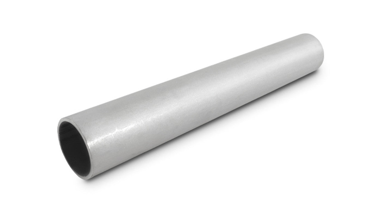 Vibrant Performance VIB2350 Schedule 10 Straight Exhaust Pipe, 1.25 Inch Diameter, 12 Inches Long, Stainless Steel Natural Finish