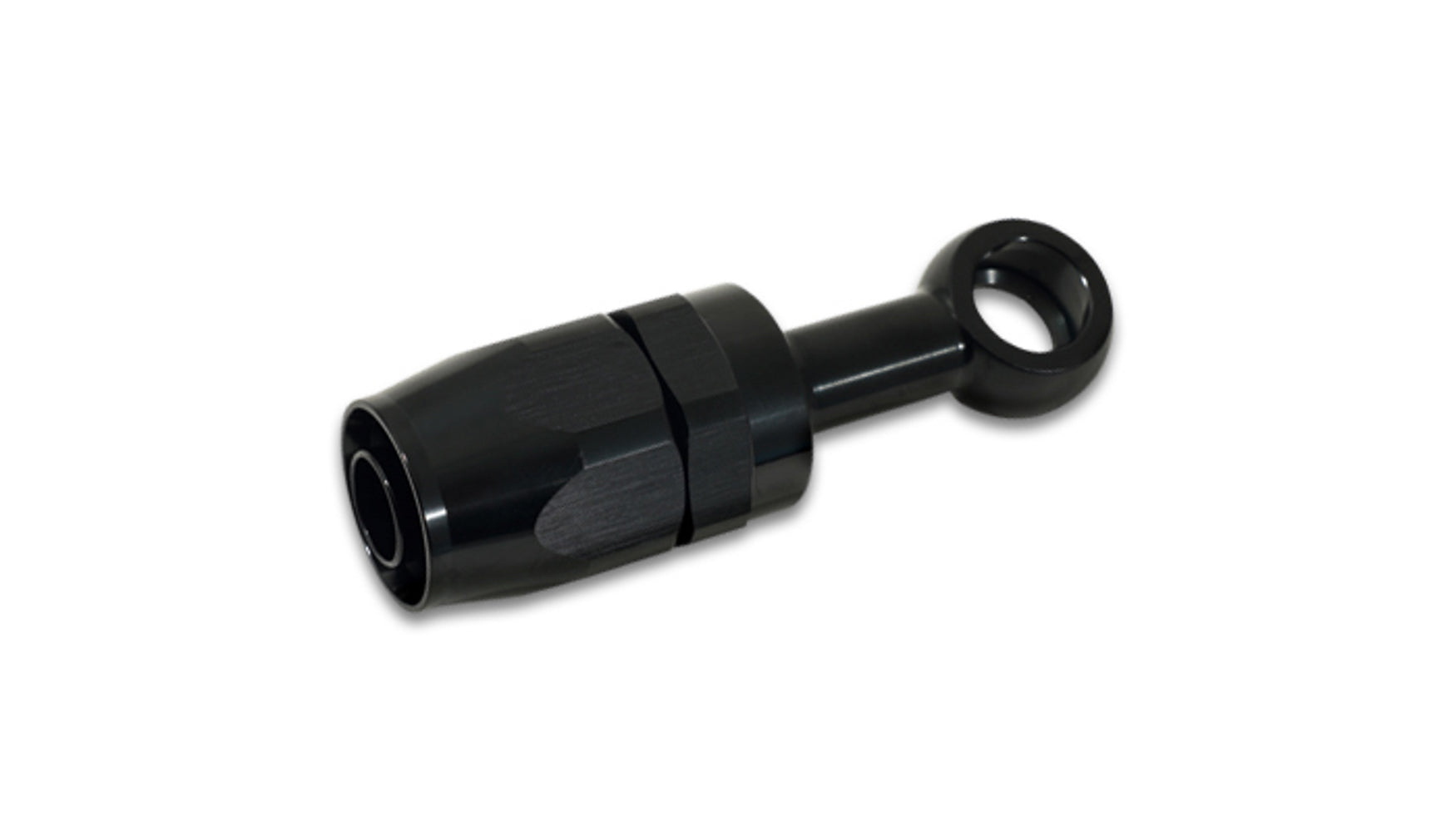 Vibrant Performance VIB24042 Hose End Fitting, Straight Swivel, 4 AN to 10 mm Banjo, Aluminum Black Anodized