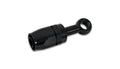 Vibrant Performance VIB24062 Hose End Fitting, Straight Swivel, Aluminum, Black Anodized, 6 AN to 10 mm Banjo