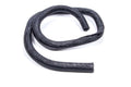 Vibrant Performance 25804 1 Inch Diameter Braided Plastic Split Hose and Wire Sleeve, 5 Feet Length, Black