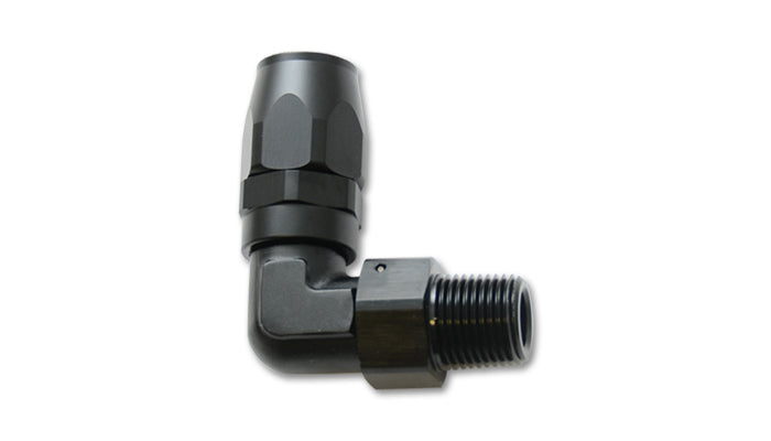 Vibrant Performance Male -6 to 3/8 Inch NPT 90 Degree Hose End Fitting