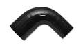 Vibrant Performance 2783 Silicone 90 Degree Reducer Elbow for Automotive and Industrial Use, 3 Inch to 2-3/4 Inch Diameter, Black