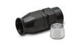 Vibrant Performance 28012 12AN Straight Hose End Fitting Aluminum Black Anodized