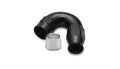 Vibrant Performance 28510 150 Degree High Flow Hose End Fitting -10AN Aluminum Black Anodized Swivel