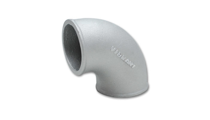 Vibrant Performance 2874 90 Degree Cast Aluminum Elbow, 3 Inch OD, Tight Radius, Mandrel Bend