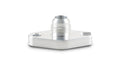 Vibrant Performance Turbo Oil Drain Flange -10AN Male Aluminum Natural Finish