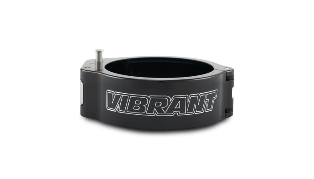 Vibrant Performance VIB32535 HD2.0 Clamp for 2.5-Inch OD Tubing, Aluminum, Black Anodized