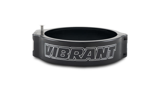 Vibrant Performance VIB32537 HD 2.0 Clamp for 3.5 Inch OD Tubing, Aluminum, Black Anodized