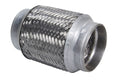 Vibrant Performance 63006 Standard Flex Coupling with Inner Braid Liner, 3 Inch Inlet and Outlet, 6 Inch Length, Stainless Steel