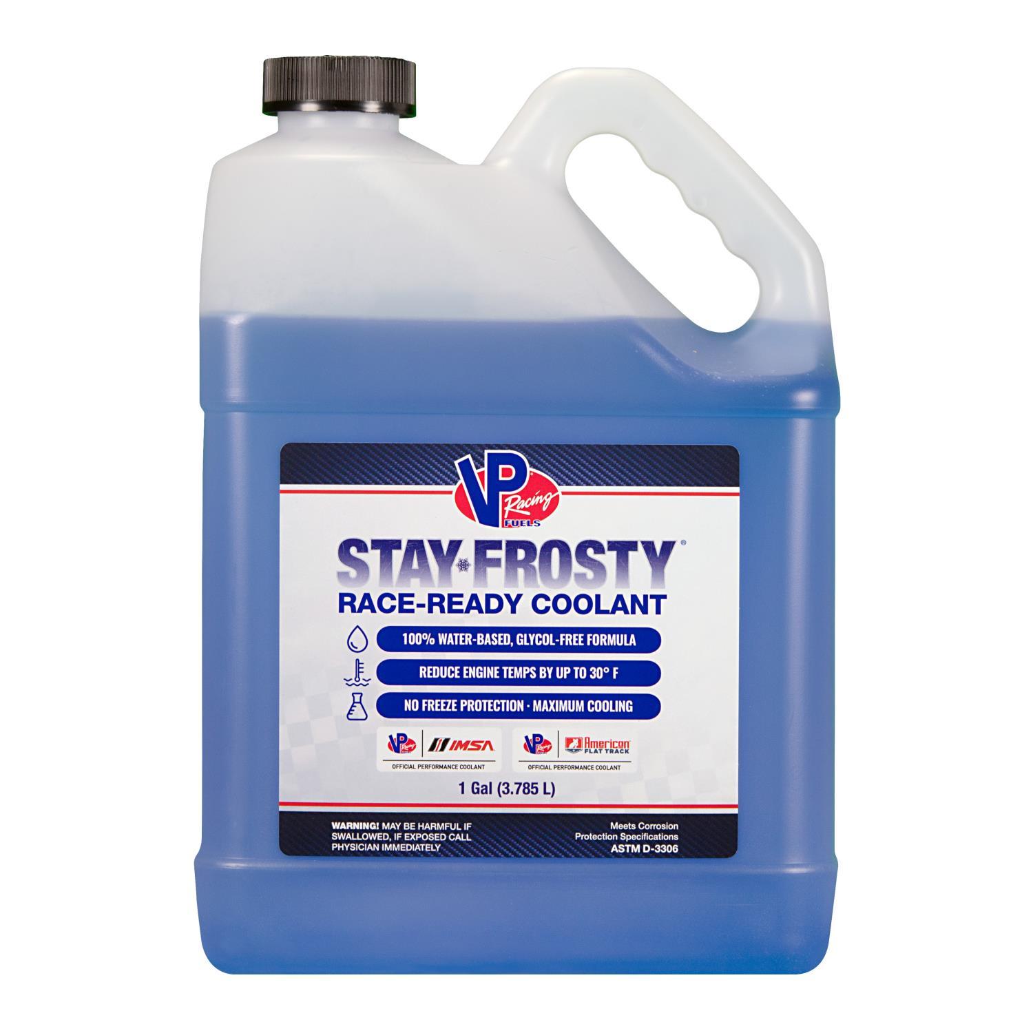 VP Racing 23051 Stay Frosty Race-Ready Coolant Additive, 1 Gallon Jug