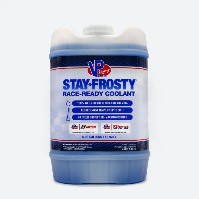 VP Racing Stay Frosty Race-Ready Coolant 5 Gallon Bucket