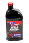 VP Racing VP-2415 10W-40 Break-In Motor Oil, High Zinc, Conventional, 1 Quart Bottle