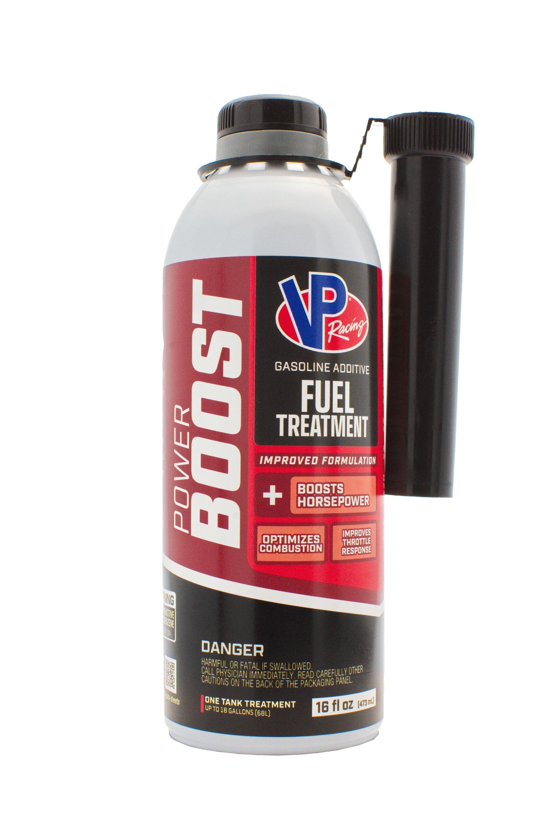 VP Racing VPF2825 Power Boost Combustion Enhancer 16 oz Fuel System Cleaner