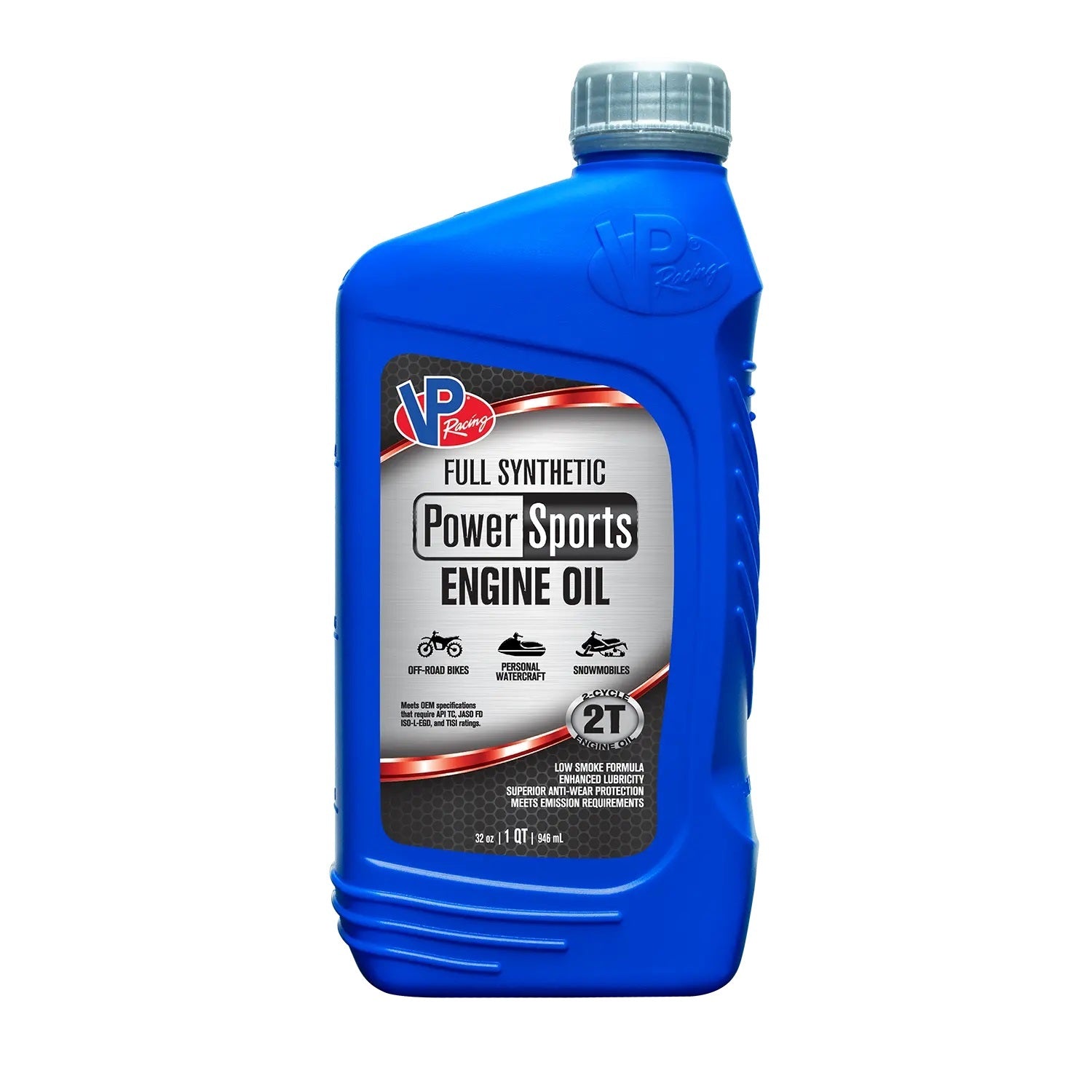 VP Racing Oil 2944 2-Stroke Full Synthetic Powersport Oil – 1 Quart Bottle