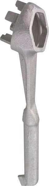 VP Racing 3061 Steel Drum Wrench, Natural Finish, 3 Inch Handle Length