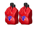 VP Racing Motorsports Jug 3512-CA-CASE 5.5 Gallon Red Square Plastic Fuel Container Set of 4