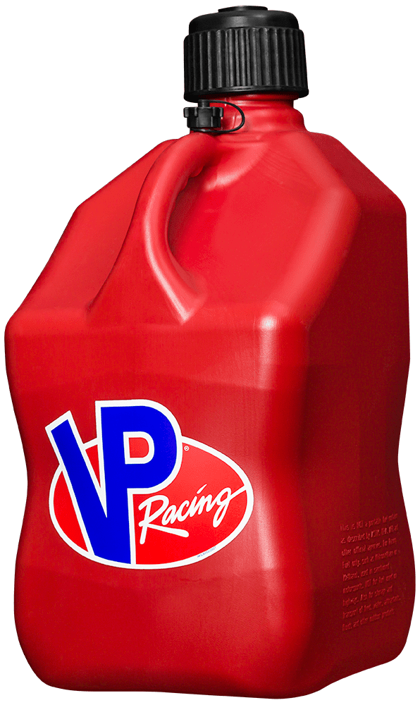 VP Racing Motorsports Jug 3512-CA 5.5 Gallon Red Square Plastic Fuel Container
